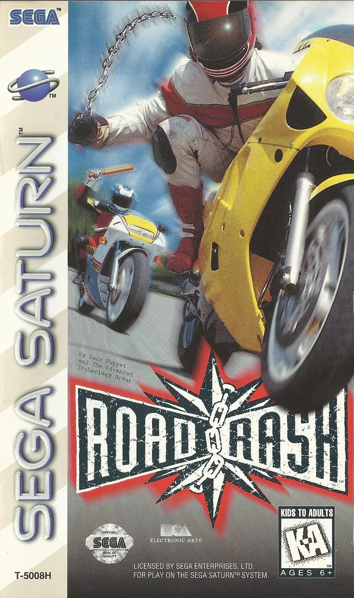 Road Rash box art