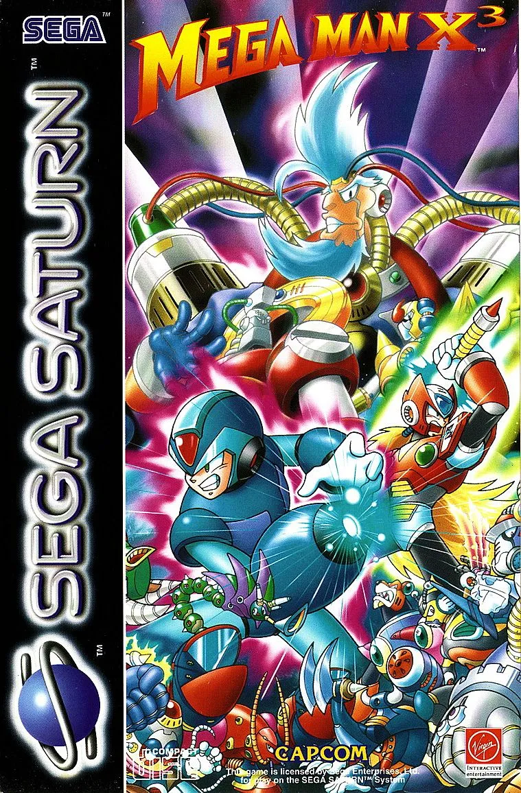 Mega Man X3 box art