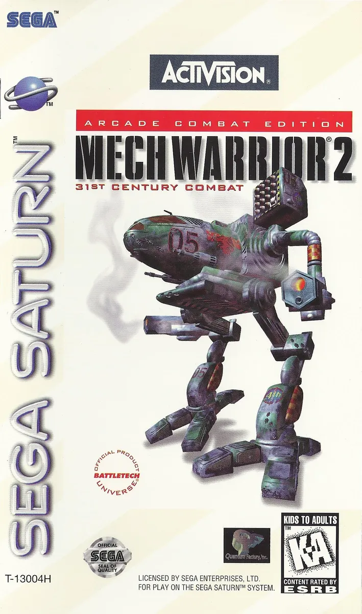 MechWarrior 2: 31st Century Combat - Arcade Combat Edition box art