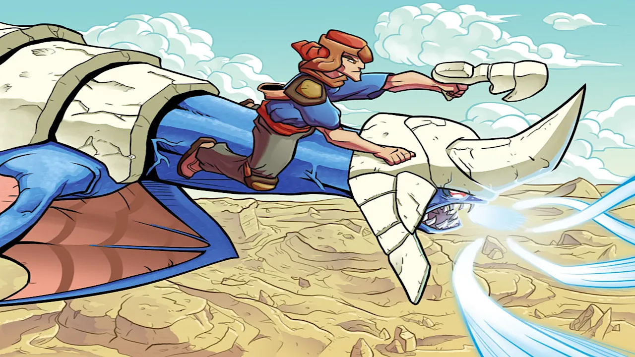 Backdrop artwork for Panzer Dragoon