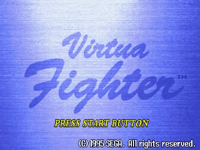 Virtua Fighter screenshot