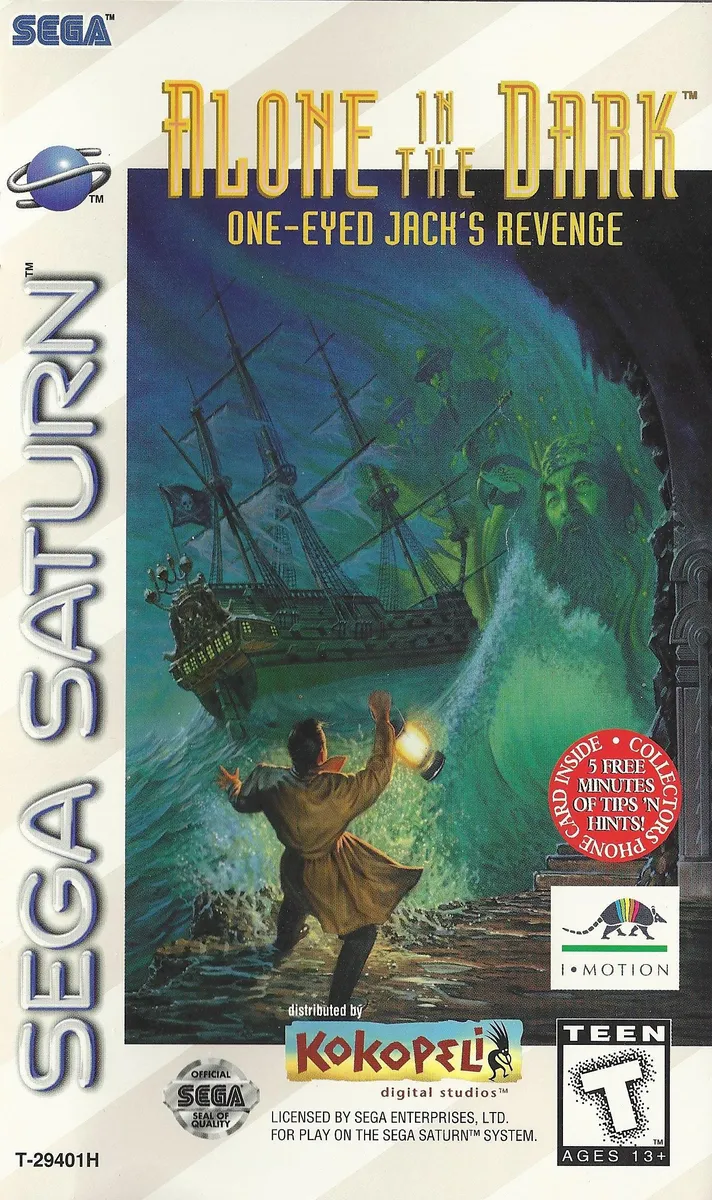 Alone in the Dark: One-Eyed Jack's Revenge box art
