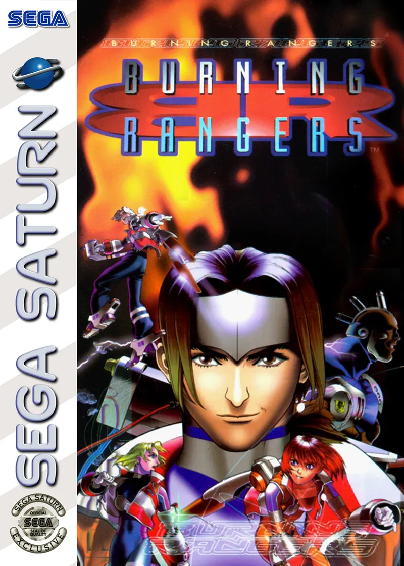Burning Rangers box art