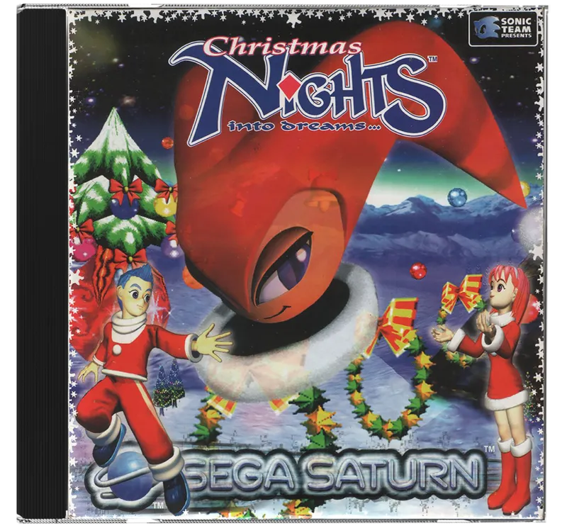 Christmas NiGHTS into Dreams box art