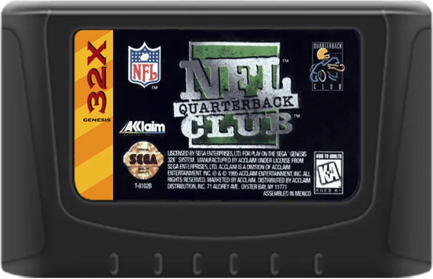 NFL Quarterback Club cart