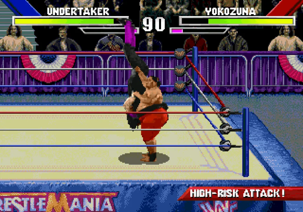 Backdrop artwork for WWF WrestleMania: The Arcade Game