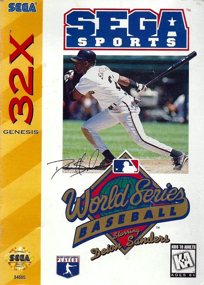 World Series Baseball Starring Deion Sanders box art