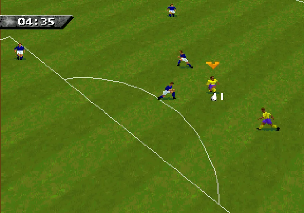 Backdrop artwork for FIFA Soccer 96