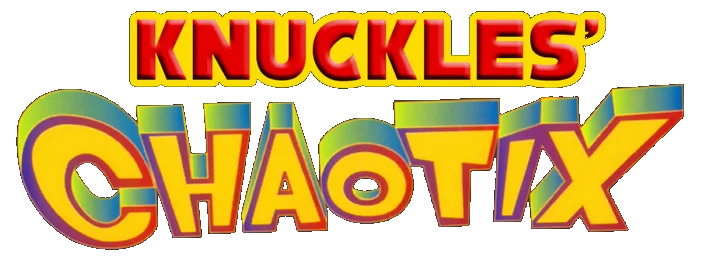 Knuckles' Chaotix logo
