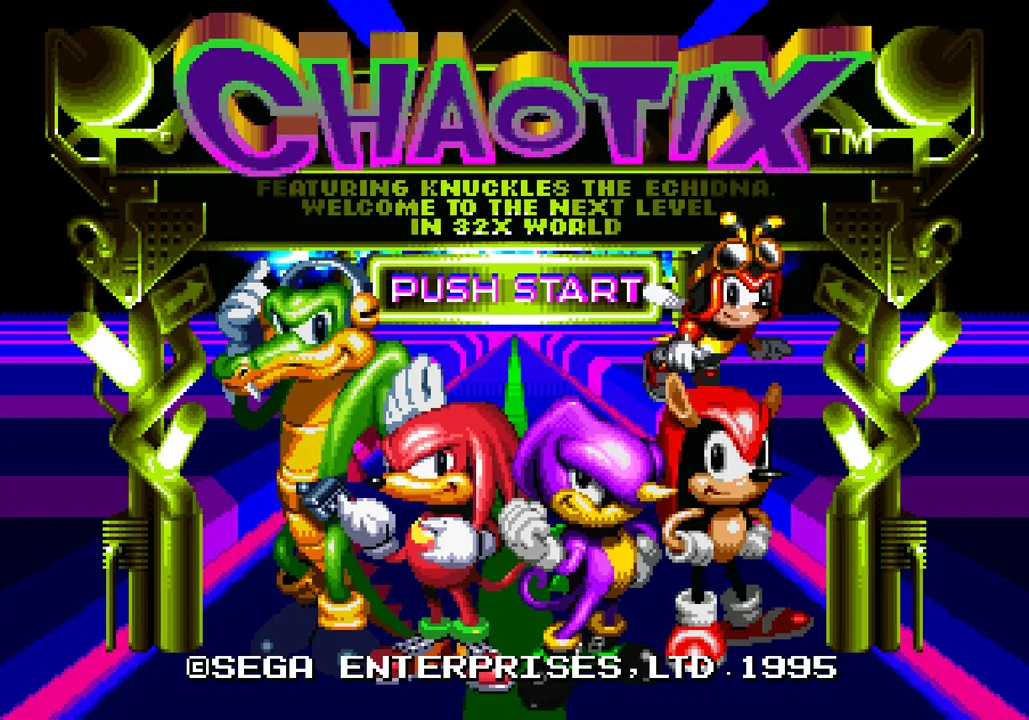 Knuckles' Chaotix screenshot