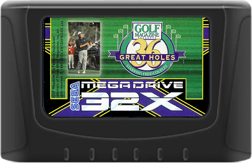Golf Magazine: 36 Great Holes Starring Fred Couples cart