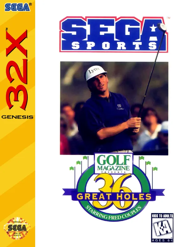 Golf Magazine: 36 Great Holes Starring Fred Couples box art