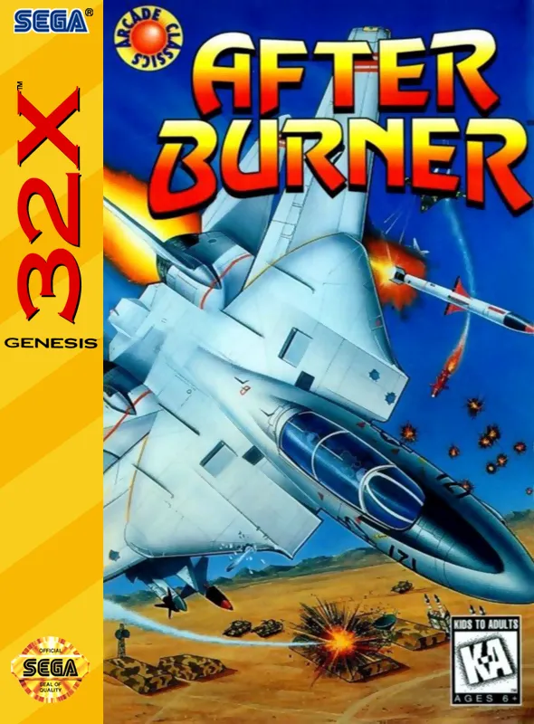 After Burner box art