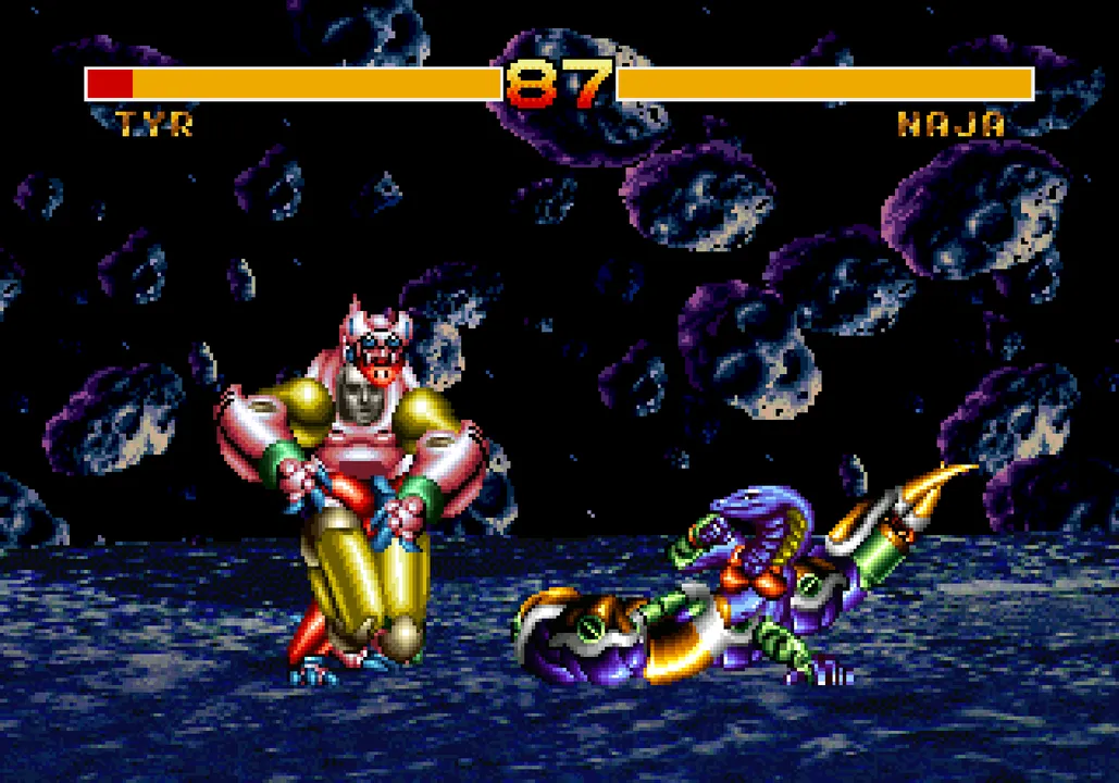 Backdrop artwork for Cosmic Carnage