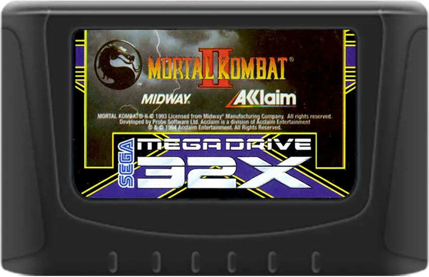Mortal Kombat II cart