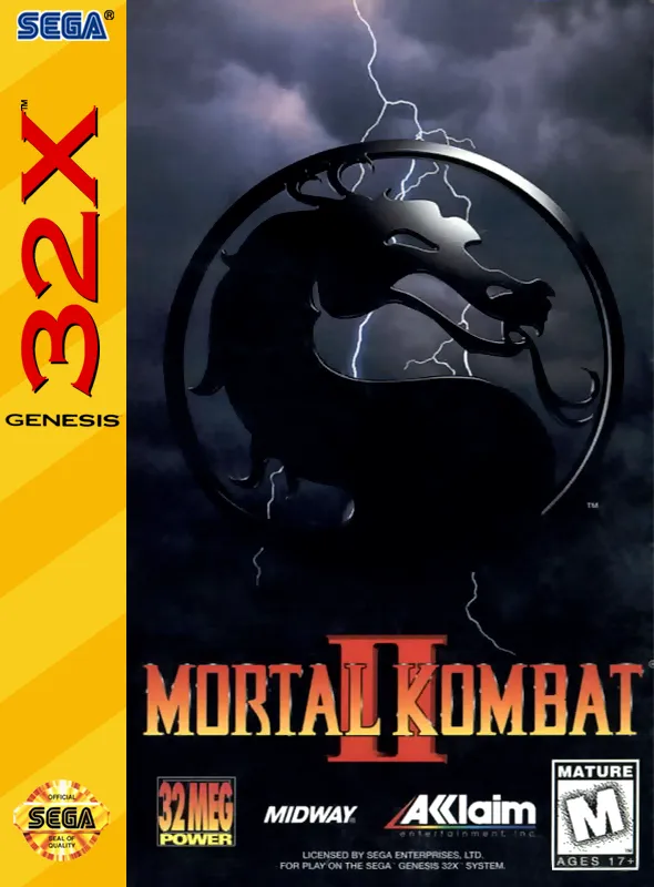 Mortal Kombat II box art