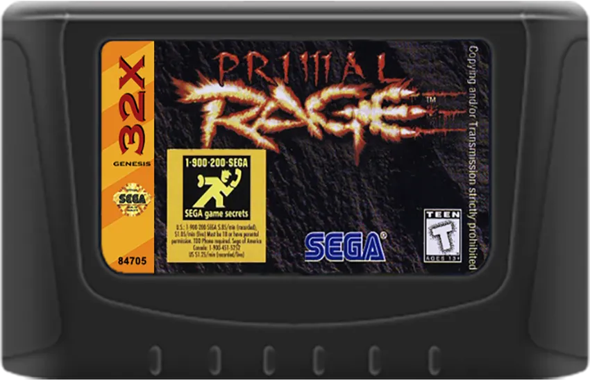 Primal Rage cart