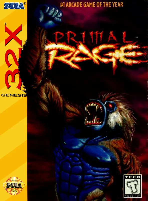 Primal Rage box art