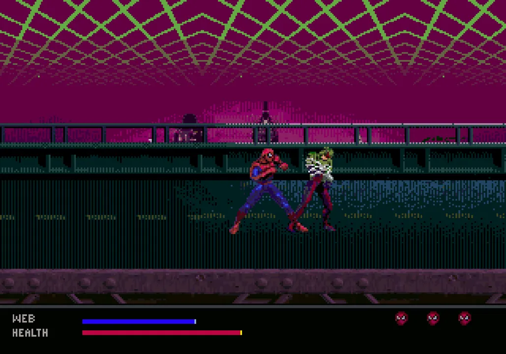 The Amazing Spider-Man: Web of Fire screenshot