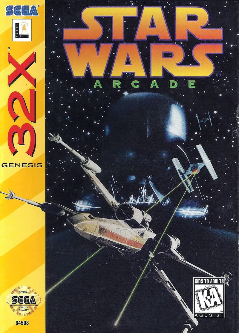 Star Wars Arcade box art