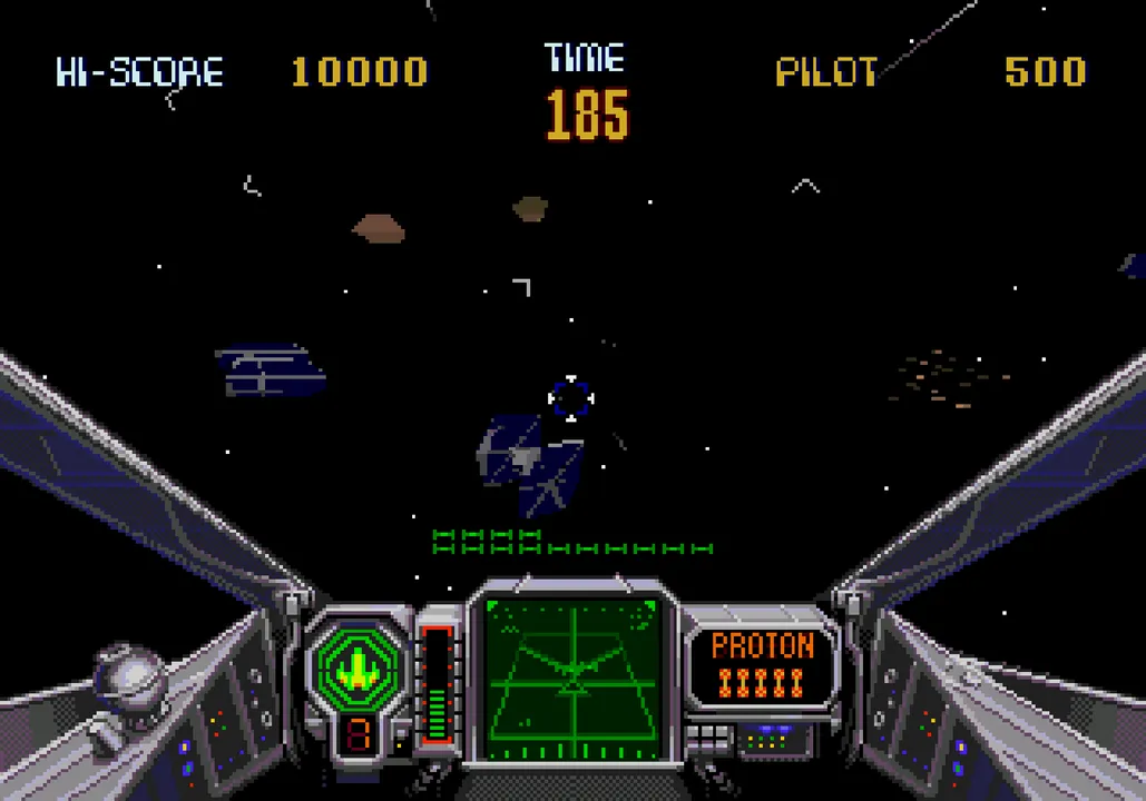 Backdrop artwork for Star Wars Arcade