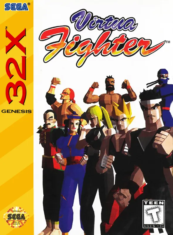 Virtua Fighter box art