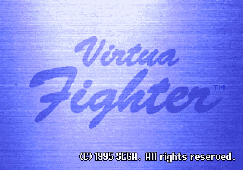 Virtua Fighter screenshot