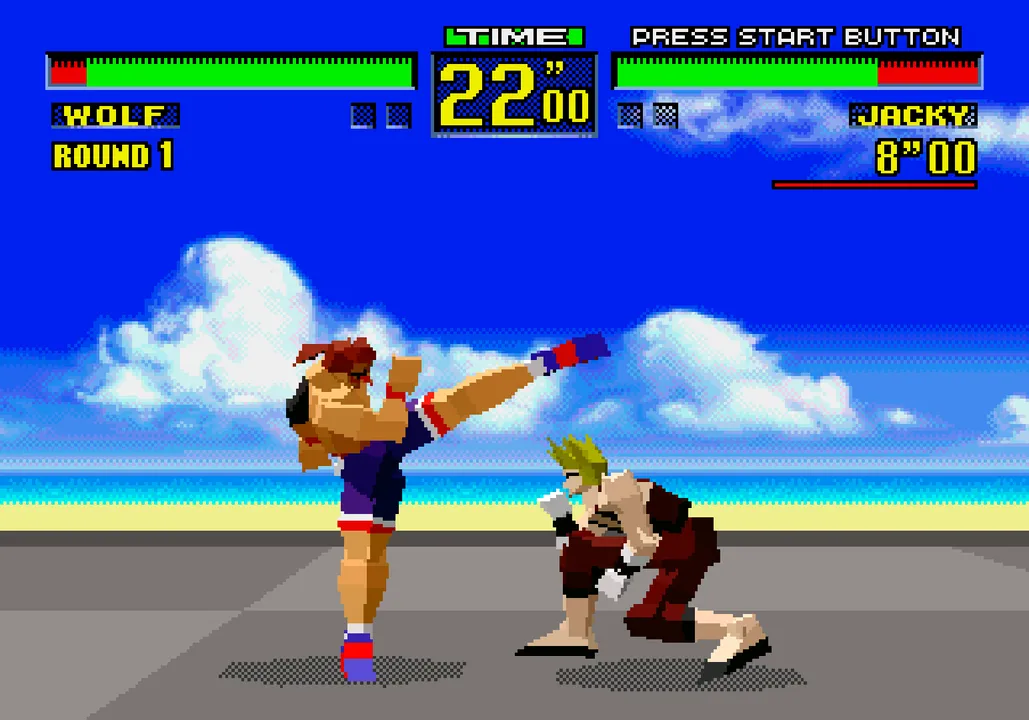 Virtua Fighter screenshot