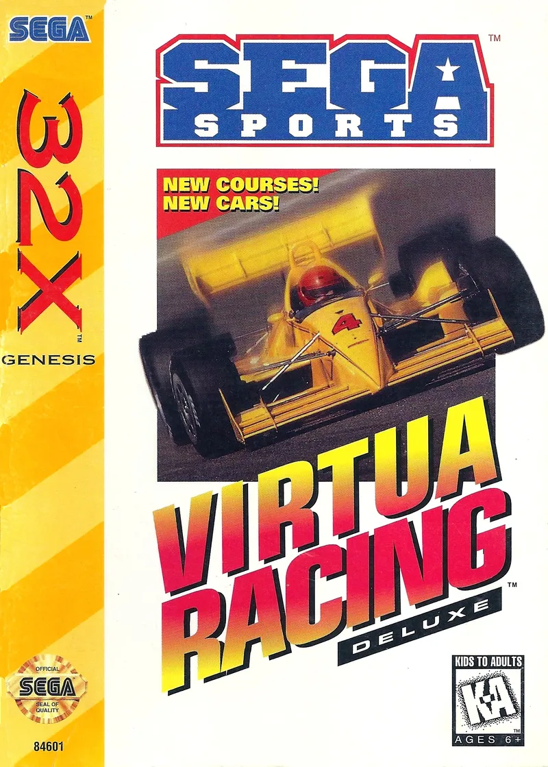 Virtua Racing Deluxe box art