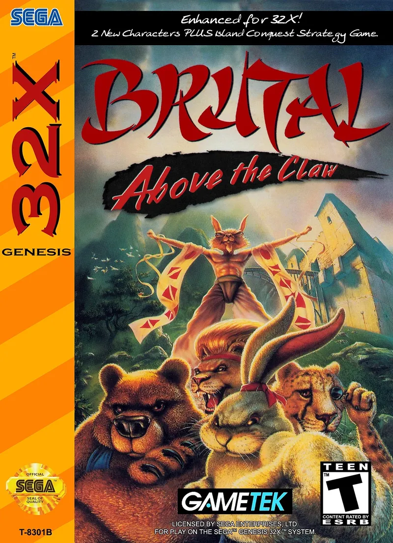 Brutal: Above the Claw box art