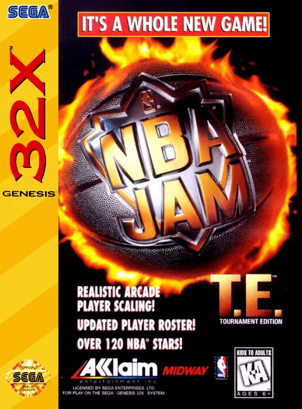 NBA Jam Tournament Edition box art