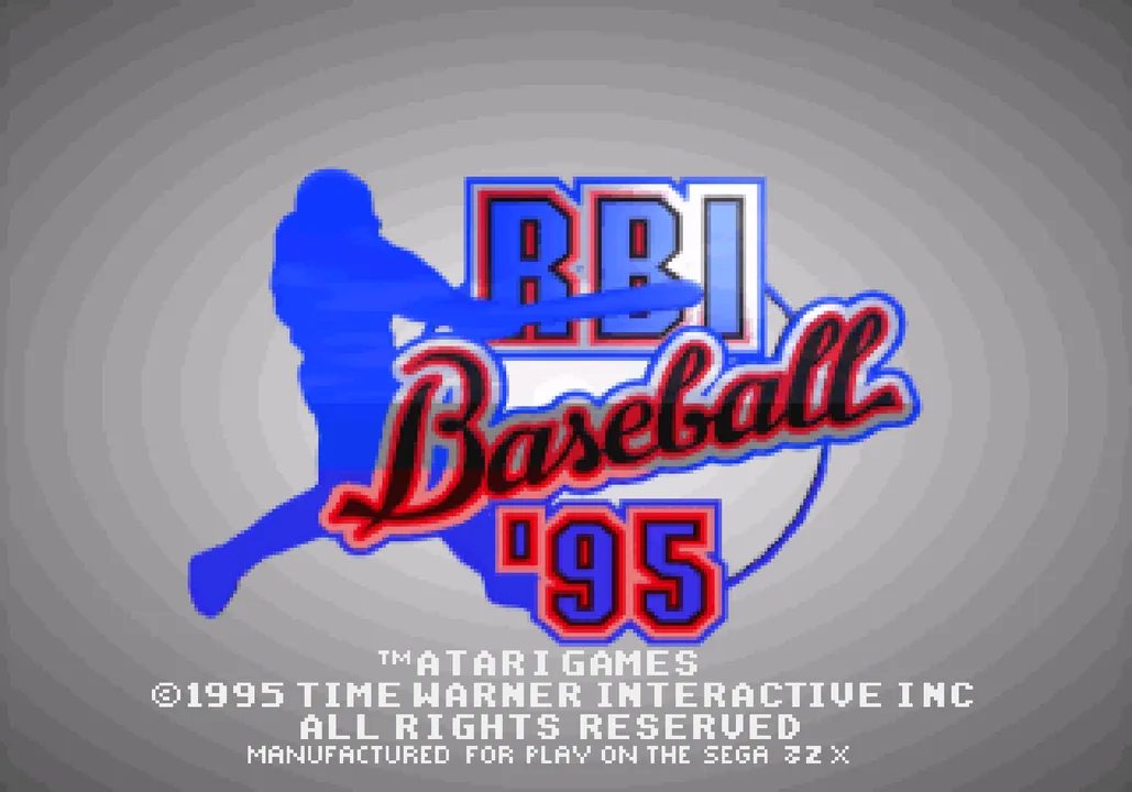 RBI Baseball '95 screenshot