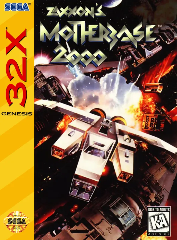 Zaxxon's Motherbase 2000 box art