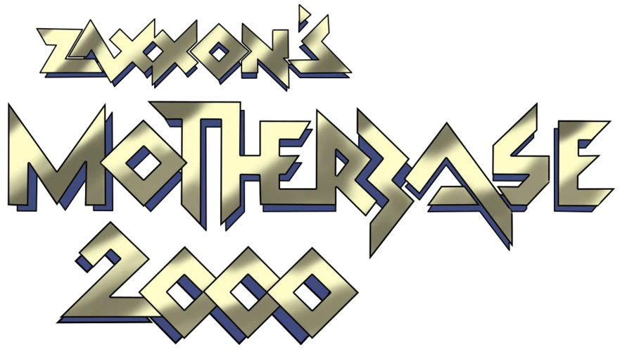 Zaxxon's Motherbase 2000 logo