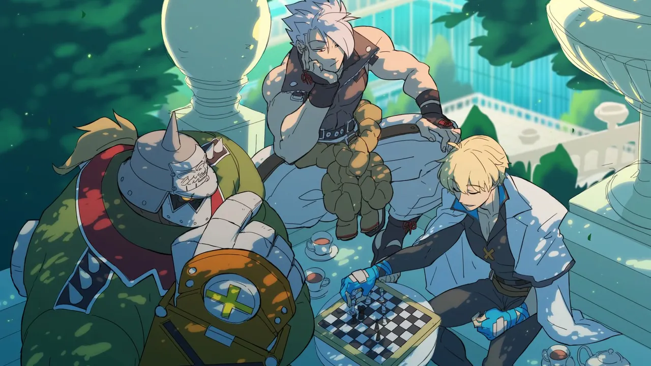 Backdrop artwork for Guilty Gear -Strive-