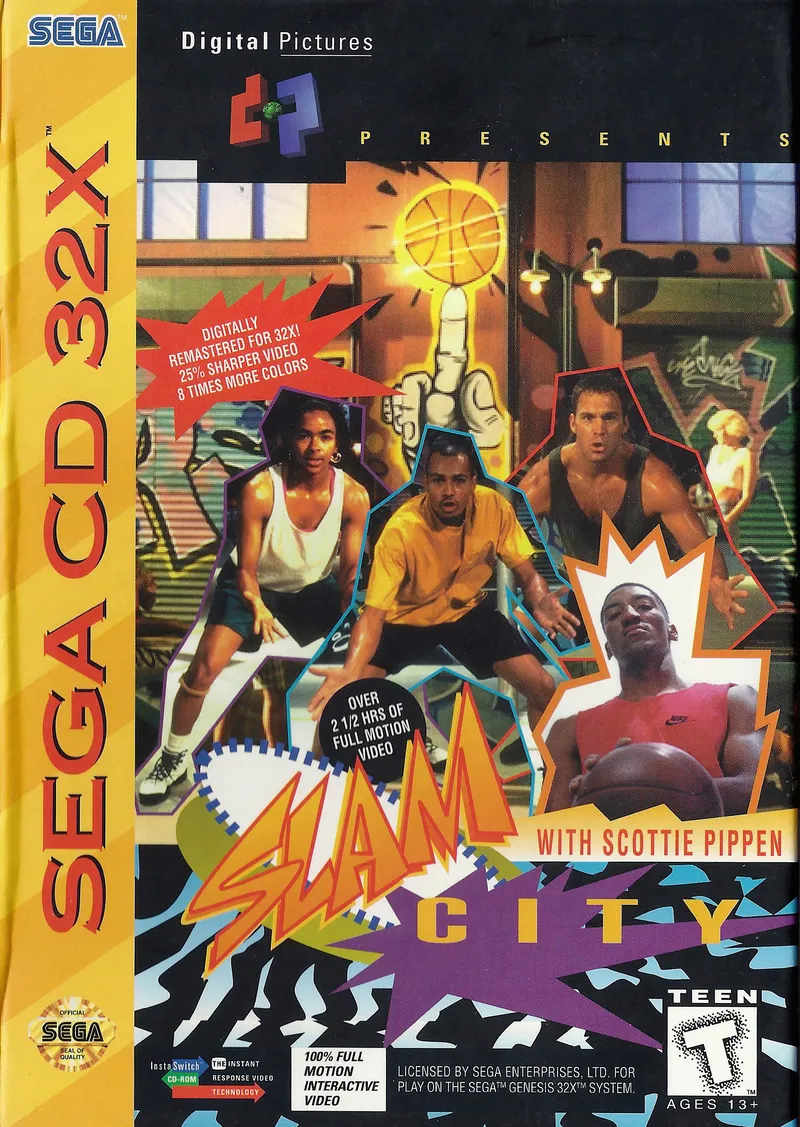 Slam City with Scottie Pippen box art