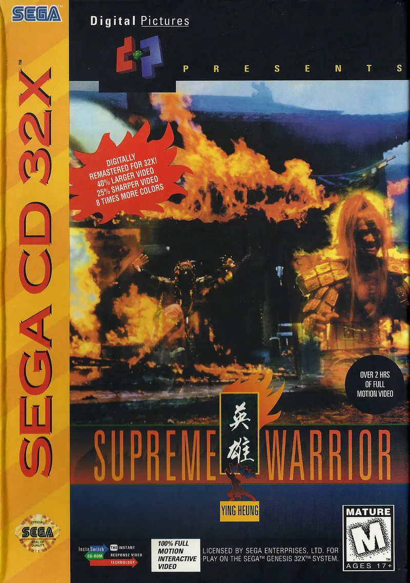 Supreme Warrior box art