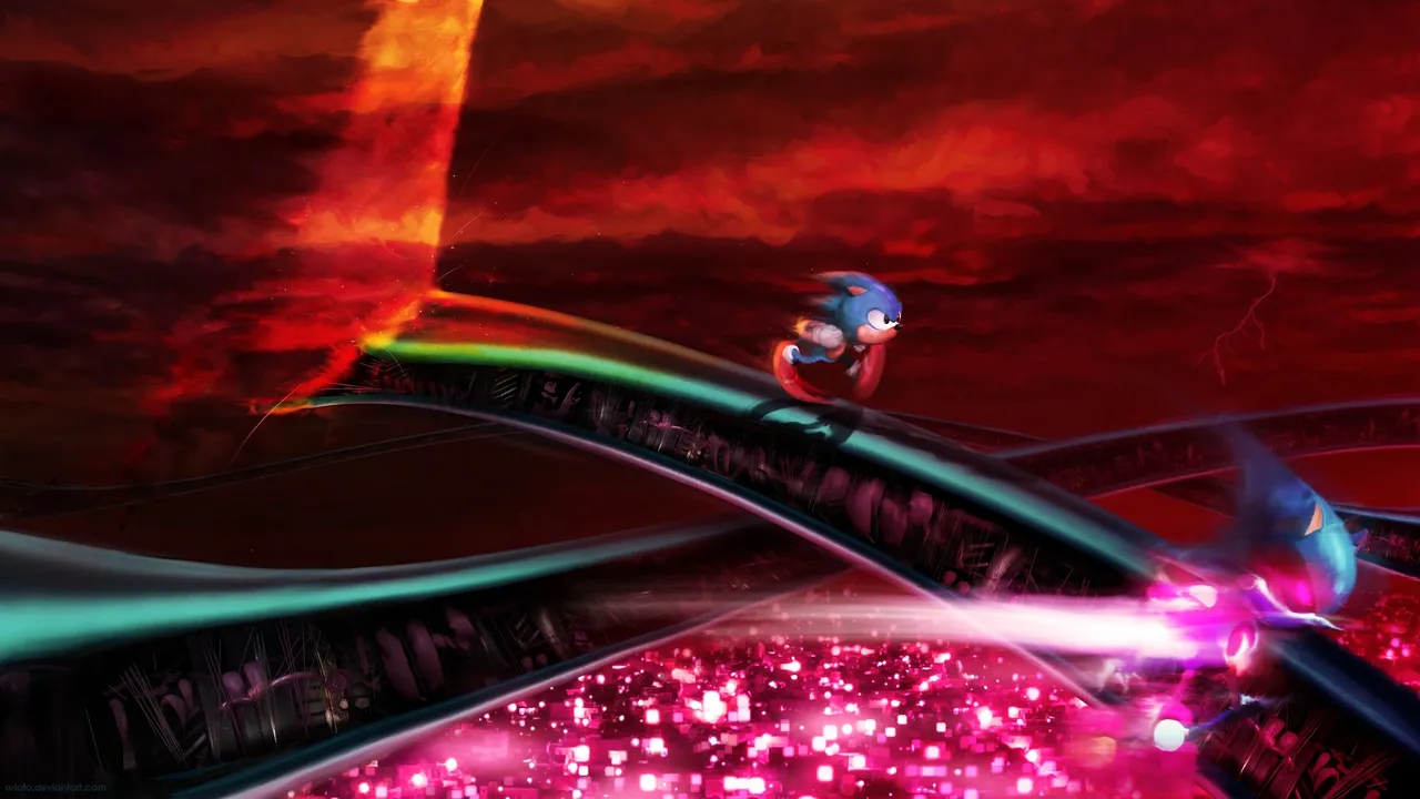 Backdrop artwork for Sonic CD
