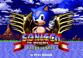 Sonic CD screenshot