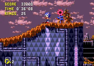 Sonic CD screenshot