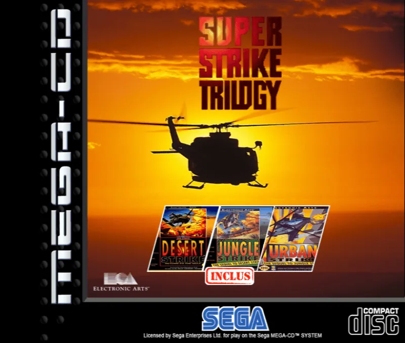 Super Strike Trilogy box art