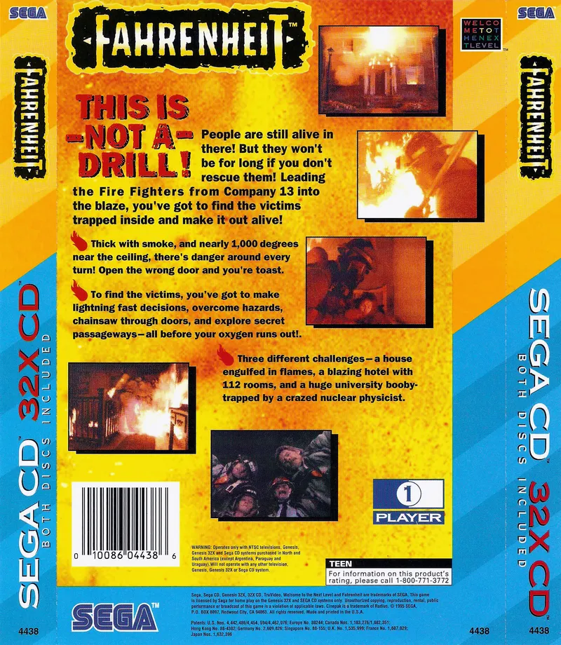 Fahrenheit box back