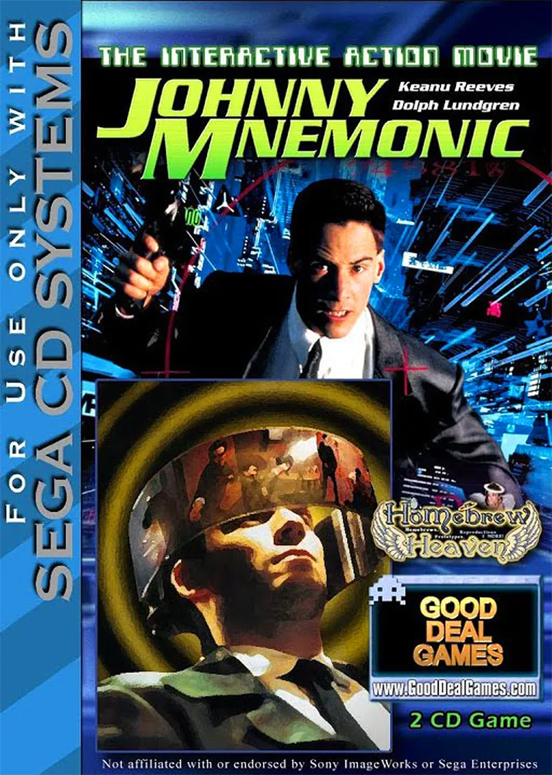 Johnny Mnemonic box art