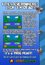 Frog Feast box back
