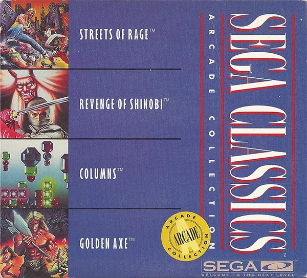Sega Classics Arcade Collection 4-in-1 box art