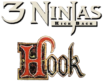 3 Ninjas Kick Back / Hook logo