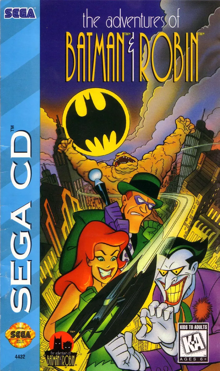 The Adventures of Batman & Robin box art