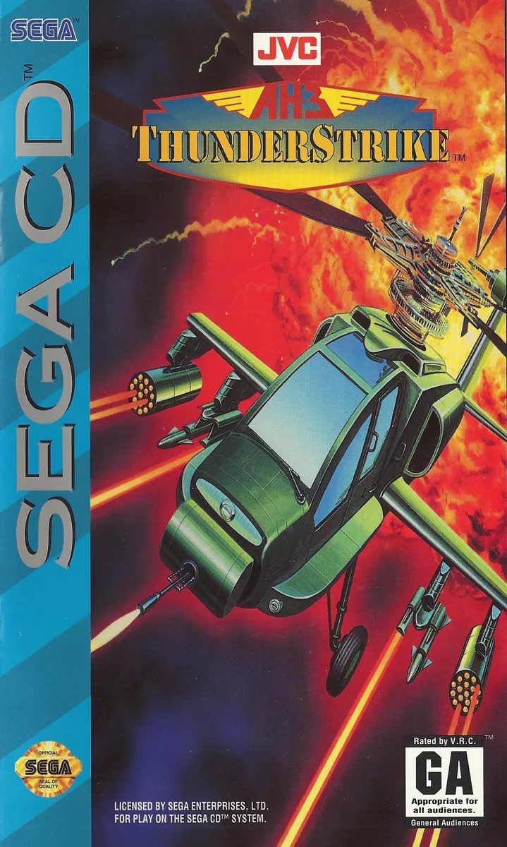 AH-3 Thunderstrike box art