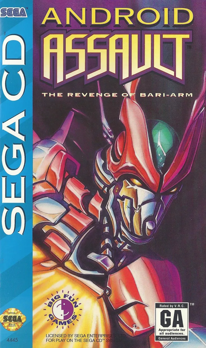 Android Assault: The Revenge of Bari-Arm box art