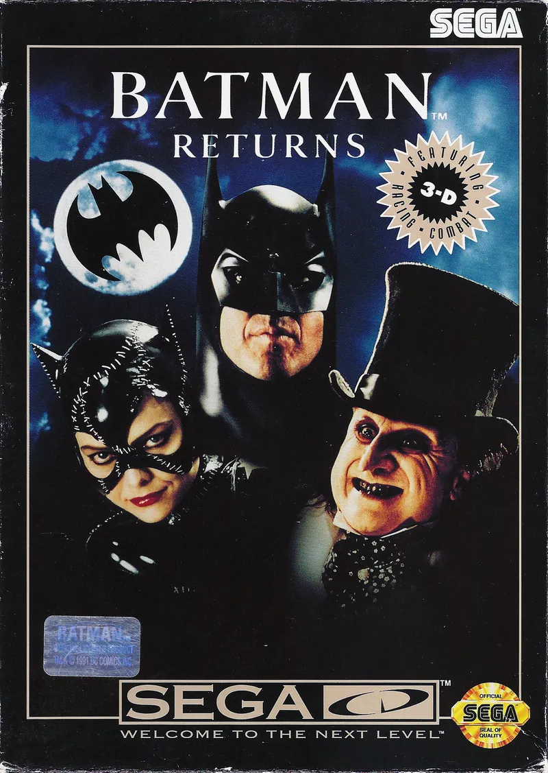 Batman Returns box art